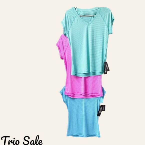 IDEOLOGY Women's TRIO assorted Size Tops With Rapid Dry. One Price For All 3 - Picture 5 of 11